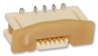52559-1552 - FFC / FPC Board Connector, 0.5 mm, 15 Contacts, Receptacle, Easy-On 52559, Surface Mount - MOLEX