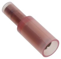 19039-0005 - Bullet Terminal, Avikrimp 19039, 22AWG to 18AWG, 1.3 mm², Female Bullet, Red, Nylon (Polyamide) - MOLEX