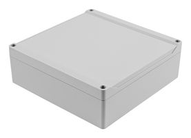 1555W2GY - Plastic Enclosure, Small, Polycarbonate, 60 mm, 180 mm, 180 mm, IP68 - HAMMOND