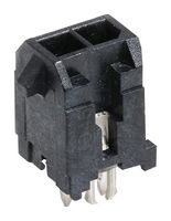 43045-0225 - Pin Header, Power, 2 Rows, 2 Contacts, Through Hole Straight, Micro-Fit 3.0 43045 - MOLEX