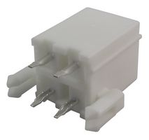 46015-0203 - Pin Header, Power, 2 Rows, 2 Contacts, Through Hole Straight, Mini-Fit Plus HCS 46015 - MOLEX