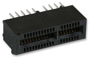 87715-9005 - Card Edge Connector, PCIe, Dual Side, 0.9 mm, 36 Contacts, Through Hole Mount, Straight, Solder - MOLEX