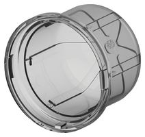 2329013-2 - LED Lens, Grey, 40 mm, Dome, PC (Polycarbonate) - TE CONNECTIVITY