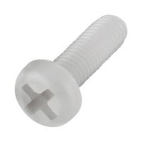 97790803111 - Screw, Pan Head Phillips, Nylon 6.6, M3, Natural, 8 mm Length, UL94 V-2, WA-SCRW Series - WURTH ELEKTRONIK