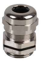 PP002682 - Cable Gland, M20 x 1.5, 8 mm, 12 mm, Brass, Metallic - Nickel Finish - PRO POWER