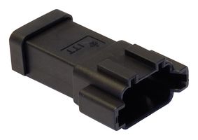 132015-0130 - Automotive Connector Housing, Trident CTC, Receptacle, 8 Ways - ITT CANNON