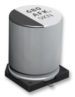 EEETC1V221UV - SMD Aluminium Electrolytic Capacitor, Radial Can - SMD, 220 µF, 35 V, 0.2 ohm, 3000 hours @ 125°C - PANASONIC