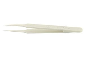 705.DG - Tweezer, Precision, Straight, Pointed, POM Tip, 115 mm Length - IDEAL-TEK