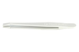 710.DG - Tweezer, General Purpose, Trapezoidal, POM Tip, 115 mm Length - IDEAL-TEK