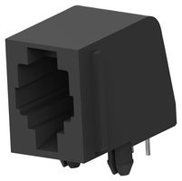 5520249-2 - Modular Connector, RJ22 Jack, 1 x 1 (Port), 4P4P, Cat3, Through Hole Mount - AMP - TE CONNECTIVITY