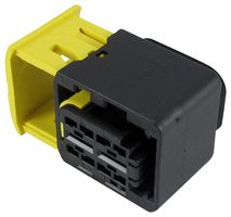 1-1564542-1 - Automotive Connector Housing, Heavy Duty Sealed Connector Series, Receptacle, 2 Ways - TE CONNECTIVITY