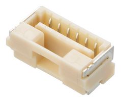 502382-0770 - PCB Receptacle, Wire-to-Board, 1.25 mm, 1 Rows, 7 Contacts, Surface Mount, CLIK-Mate 502382 - MOLEX