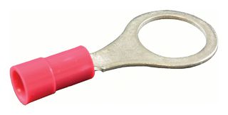 19070-0033 - Ring Tongue Terminal, M10, 3/8", 18 AWG, 0.8 mm², InsulKrimp 19070, Red - MOLEX