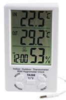 PSG08483 - Digital Thermo Hygrometer, 0°C to +50°C, 150 mm, 88 mm, 25 mm - PRO SIGNAL
