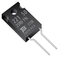 PWR221T-50-R500F - Current Sense Resistor, 0.5 ohm, PWR221T-50, 50 W, Thick Film, TO-220, ± 1% - BOURNS