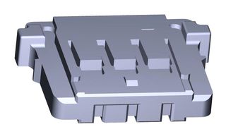 504051-0301 - Connector Housing, Pico-Lock 504051, Receptacle, 3 Ways, 1.5 mm, 503765 Crimp Terminal - MOLEX