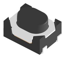 MP000722 - Tactile Switch, Top Actuated, Surface Mount, Oval Button, 160 gf, 50mA at 16VDC - MULTICOMP PRO