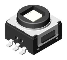 MP000739 - Tactile Switch, Green, MP-ML9, Top Actuated, Surface Mount, Round Button, 400 gf, 50mA at 32VDC - MULTICOMP PRO