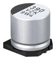 EEHZK1E101UP - Hybrid Aluminium Electrolytic Capacitor, 100 µF, ± 20%, 25 V, Radial Can - SMD, 0.05 ohm - PANASONIC