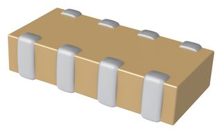 CA064X102K3RACTU - Capacitor Array, 1000 pF, 0612 [1632 Metric], 25 V, 4 Capacitors, Wraparound, ± 10% - KEMET