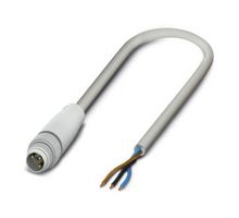 SAC-3P-M 8MS/ 3,0-600 FB - Sensor Cable, M8 Plug, Free End, 3 Positions, 3 m, 9.8 ft - PHOENIX CONTACT