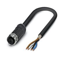 SAC-4P- 2,0-28X/M12FS SH OD - Sensor Cable, M12 Receptacle, Free End, 4 Positions, 2 m, 6.6 ft - PHOENIX CONTACT