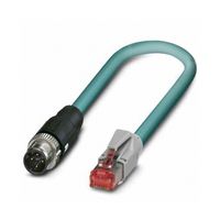 NBC-MSD/ 2,0-93E/R4AC SCO - Sensor Cable, 4P, M12 Plug, RJ45 Plug, 4 Positions, 2 m, 6.6 ft, SPEEDCON - PHOENIX CONTACT