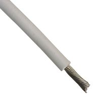 MCP00015 - Wire, PVC, White, 0.22 mm², 328 ft, 100 m, BS4808 / Def Stan 61-12, 7/0.2 - MULTICOMP PRO