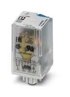 REL-OR3/LDP-24DC/3X21 - Power Relay, 3PDT, 24 VDC, 10 A, REL-OR3/LDP, Socket - PHOENIX CONTACT