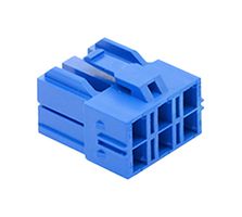 151207-2601 - Connector Housing, CP-6.5 151207, Receptacle, 6 Ways, 6.5 mm - MOLEX