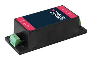 TMDC 10-2411 - Isolated Chassis Mount DC/DC Converter, ITE, 4:1, 10 W, 1 Output, 5.1 V, 2 A - TRACO POWER