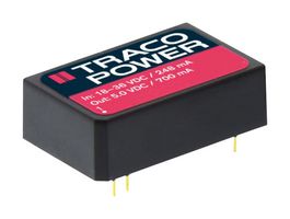 TRI 3-1212 - Isolated Through Hole DC/DC Converter, ITE, 2:1, 3.5 W, 1 Output, 12 V, 290 mA - TRACO POWER