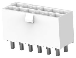 1-2825260-2 - Rectangular Power Connector, 12 Contacts, VAL-U-LOK HCS, PCB Mount, Through Hole, 4.2 mm, Plug - TE CONNECTIVITY