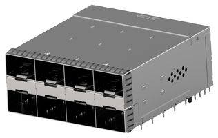 2339978-5 - I/O Connector, 20 Contacts, Receptacle, zSFP+, Press Fit, PCB Mount - TE CONNECTIVITY