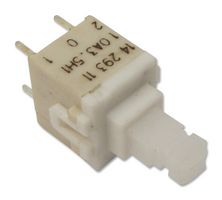 PVA1 EE H1 1.2N V2 - Industrial Pushbutton Switch, Height-17.5mm, PVA Series, DPST-NO, Off-On, Plunger for Cap - C&K COMPONENTS