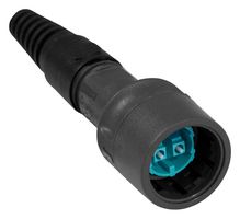 PXF6050C - Fiber Optic Connector, Duplex, LC, Singlemode, 9µm / 125µm, Nylon (Polyamide) Body, Buccaneer 6000 - BULGIN LIMITED