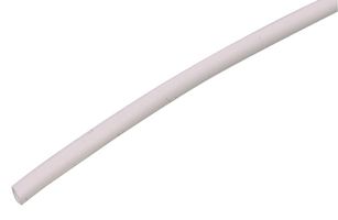 15138 - Heat Shrink Tubing, 2:1, 0.04 ", 1.1 mm, White, 16.4 ft, 5 m - MULTICOMP PRO