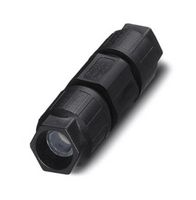 Q 1,5/4IDC/24-24KU-KU BK PE - Circular Connector, QUICKON Series, Q Series, 4 Contacts, Threaded, Nylon (Polyamide) Body - PHOENIX CONTACT