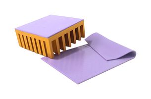 MP-TG-A4500-150-2.0 - THERMAL PAD, 150MM X 150MM X 2MM, PURPLE - MULTICOMP PRO