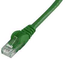 PSG91537 - Ethernet Cable, UTP, LSOH, Cat6, RJ45 Plug to RJ45 Plug, UTP (Unshielded Twisted Pair), Green, 1 m - PRO SIGNAL