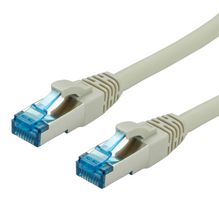 MP001963 - Ethernet Cable, S/FTP, Cat6a, RJ45 Plug to RJ45 Plug, SFTP (Screened Foiled Twisted Pair), Grey - MULTICOMP PRO