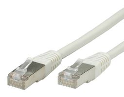 MP001970 - Ethernet Cable, FTP, Cat5e, RJ45 Plug to RJ45 Plug, FTP (Foiled Twisted Pair), Grey, 3 m, 9.8 ft - MULTICOMP PRO