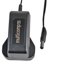 MP001998 - AC/DC Power Supply, Level VI, ITE, 1 Output, 12 W, 12 VDC, 1 A - MULTICOMP PRO