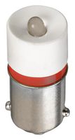 BA9SR130A - LED Replacement Lamp, Miniature Bayonet / BA9S, Red, 685 mcd - APEM