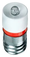 E10SR130A - LED Replacement Lamp, E10 / MES, Red, 685 mcd - APEM