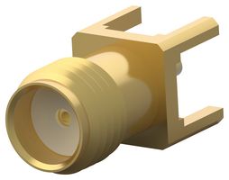 5-1814832-2 - RF / Coaxial Connector, SMA Coaxial, Straight Jack, Through Hole Vertical, 50 ohm - TE CONNECTIVITY