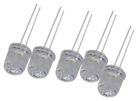 MP-703-1071 - LED, WHITE, 12CD, ROUND, 10MM - MULTICOMP PRO
