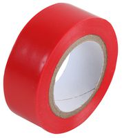 SH5005RED - Electrical Insulation Tape, PVC (Polyvinyl Chloride), Red, 19 mm x 8 m - PRO POWER