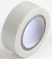 SH5005WHI - Electrical Insulation Tape, PVC (Polyvinyl Chloride), White, 19 mm x 8 m - PRO POWER