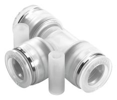 NPQP-T-Q6-E-FD-P10 - Pneumatic Fitting, Push-In T-Fitting, 10 bar, 6 mm, PP (Polypropylene), NPQP - FESTO